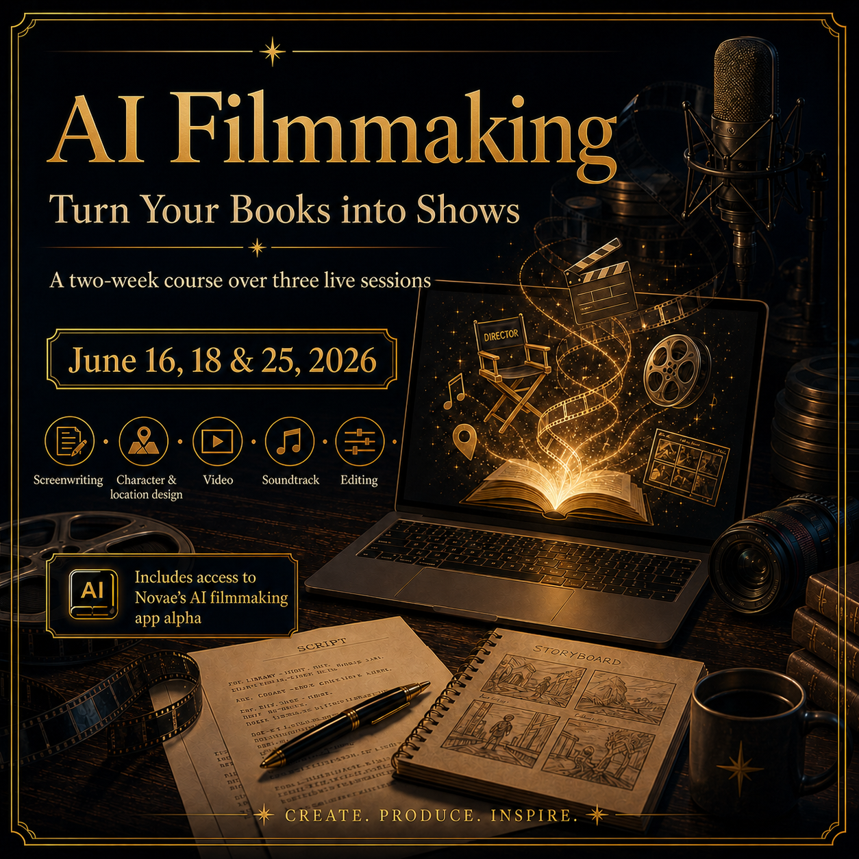 AI Filmmaking: Turn Your Books into Shows